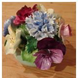 Vintage bone floral arrangement (B0)