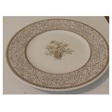 Wedgwood 'Florentine' Brown Plate (B0)