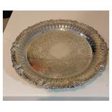 Silver-plated plate (B17)