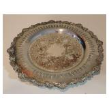 Silver-plated plate (B17)