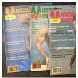 Muscular Development Magazines (3) 1981