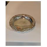 Silver-plated plate (B17)