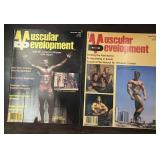 Muscular Development Magazines (2) 1982