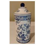 Vintage Chinoiserie Kitchen Canister (B0)