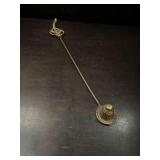 Vintage brass candle snuffer