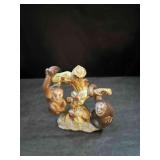 Vintage Monkey Salt and Pepper Shakers