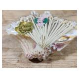 Set of seashell cocktail picks (B20)