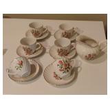 Royal Wessex 22 Kt Gold Cup/Saucer & Teapot (B15)