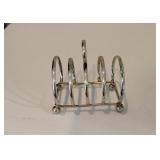 Silver plated toast holder (B8)