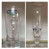 (2) Beer Glasses
