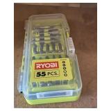 Ryobi 55-piece screwdriver bit set