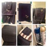 Bathroom Towels, Cube and Febreeze