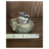 Vintage Stone Table Lighter 1960s