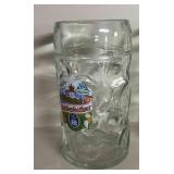 Maï¿½krug 1-liter glass beer mug