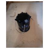 Collapsible LED camping lantern