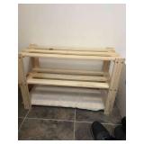 Wood Shoe Rack