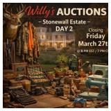 Thanks for joining us! Day 2 Stonewall Estate!