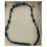 Vintage Turquioise beaded necklace