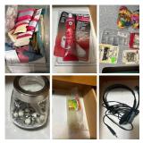 Assorted Sewing and Office Supplies