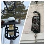 Outdoor Lantern & Santa Key