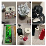Assorted Sewing Materials / Supplies