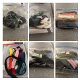 Assorted LARGE lot of Zippers