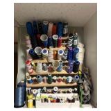 Approx 90-100 Spools Est. Value $300 to $600
