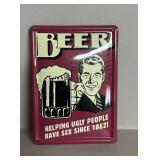 Novelty Retro Tin Sign