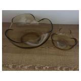 MCM Chip and Dip Bowl