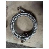 Stainless steel braided washing machine hoses