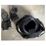 Snowmbobile Gloves and Mask with Bag
