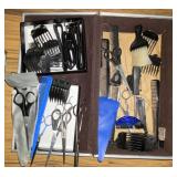 Portable barber's tool case