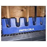 Vintage Pepsi-Cola plastic bottle crate