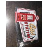 Gas Station Los Angeles Metal Tin Sign