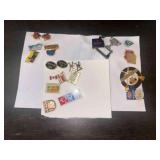 Assorted Pin Collection Curling