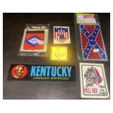Assorted USA Stickers Collectors