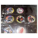 Vintage NHL 1990s POGS Gretzky (4) Modano & Teams