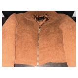 Midway Rust Courdouy Jacket Sz S/M Ambience
