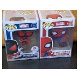 Funko Pop Marvel Scarlet Spider & Six Man Spider