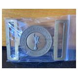 Royal Canadian Corps of Signals (RCCS) belt buckle