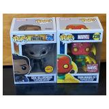 Funko Pop Marvel Vision Avengers 57 & Erik Chase