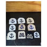 Royal Canadian Navy (RCN) rank and branch patches