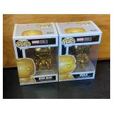Funko Pop Marvel Gold Iron Man & Hulk