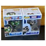Funko Pop Marvel Green Lantern & Black Cat