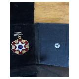 Vintage IOOF Fellows 50 Yr Veteran Medal