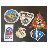 Collection 6 Vintage Aviation & Military Patches