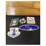 Collection 5 Vintage Aviation & Military Patches