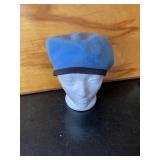 United Nations peacekeeping force blue wool beret