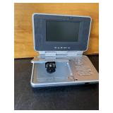 Silver Durabrand portable DVD player **