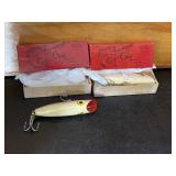 Vintage 'Chix' Swiveled Fishing Plugs